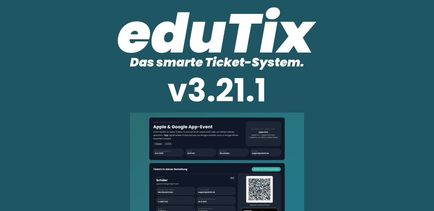 Neue Ticket-Seite mit PDF Download | v3.21.1